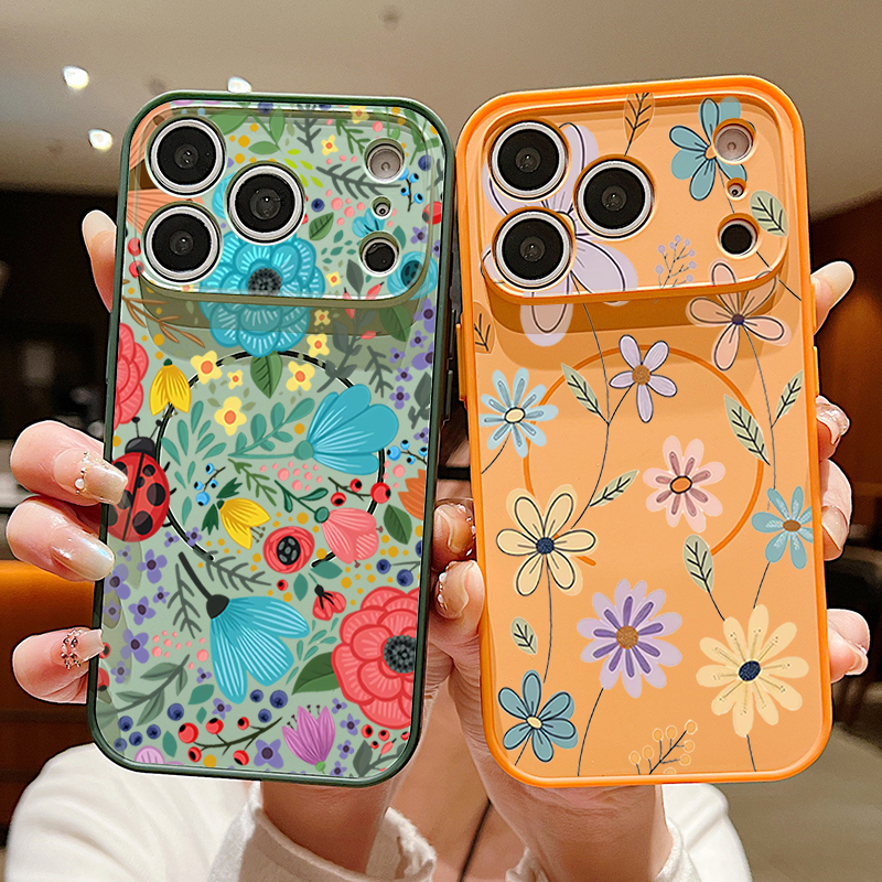 Farming For Agriculture - Romantic Garden Pattern Magnetic Phone Case