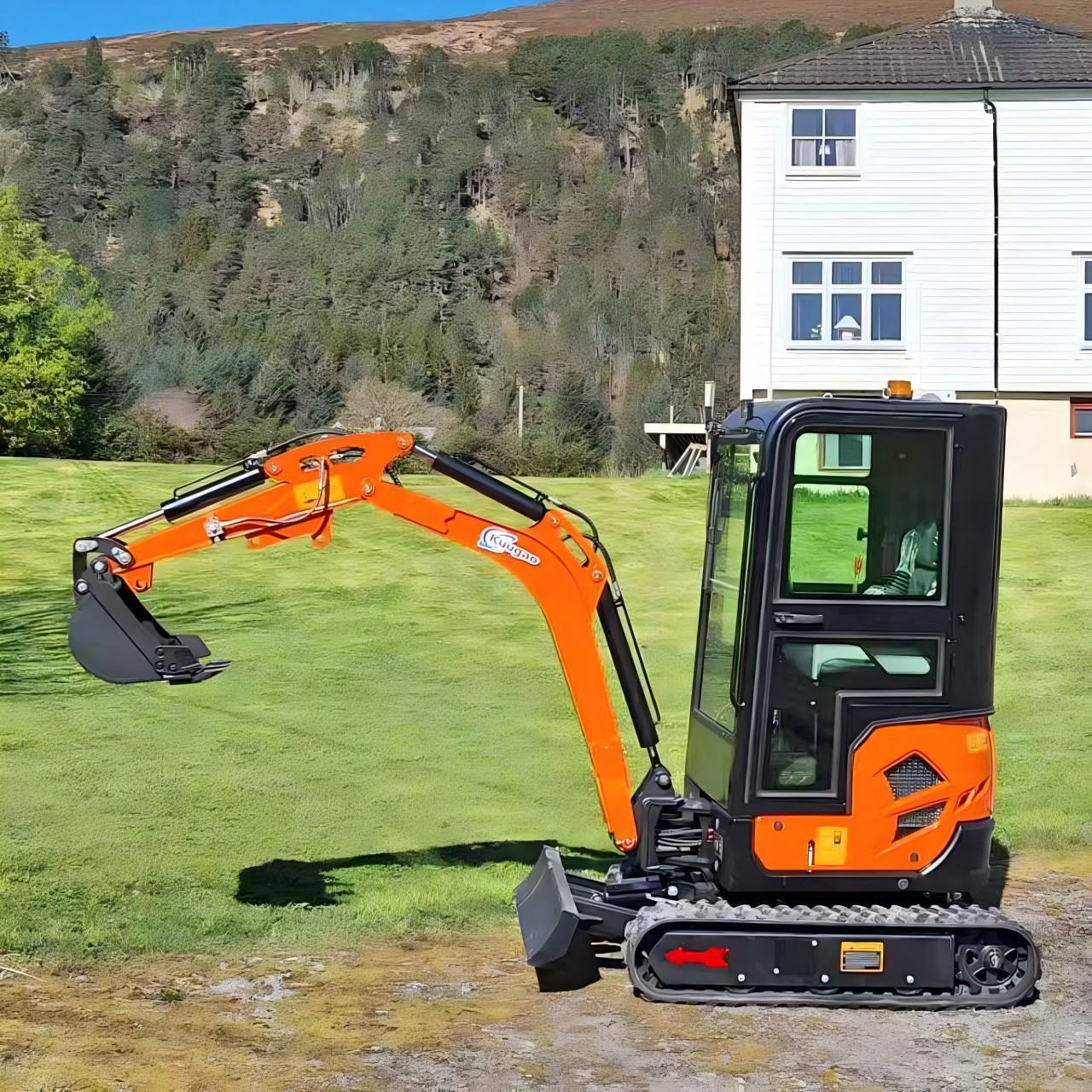 Agriculture Farming Services - 2 Ton Compact Mini Crawler Excavator