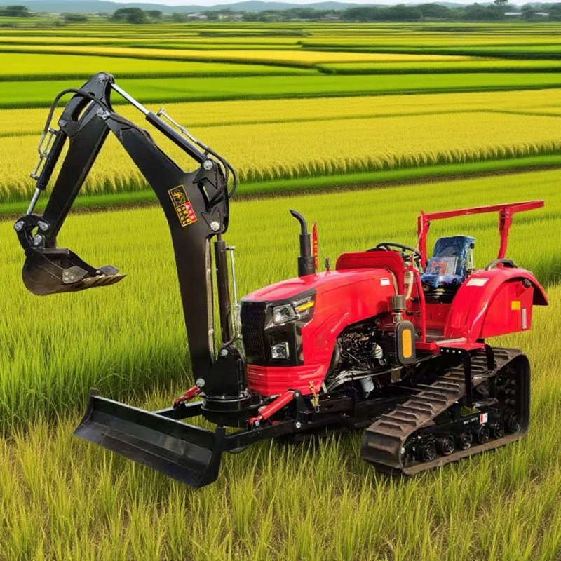 Agriculture Farming Services - Customized 35HP Crawler Tractor Mini Track