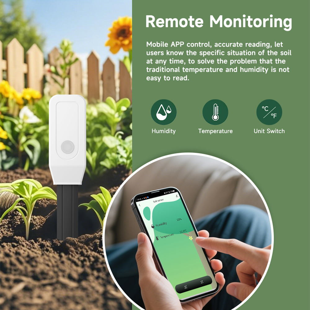 iHseno Tuya Zigbee Smart Soil  - Soil Moisture Sensor incelemesi ve fiyatı