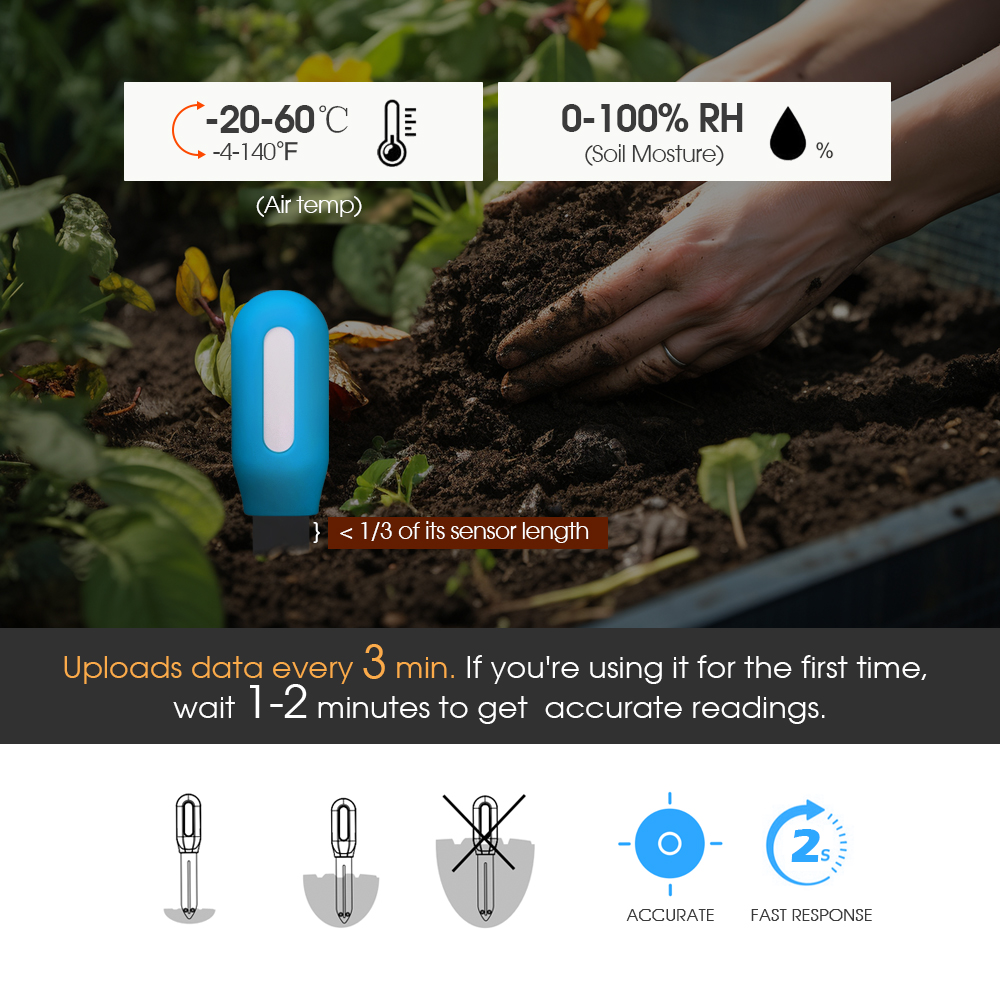 Smart Zigbee Soil Sensor for H - Soil Moisture Sensor incelemesi ve fiyatı