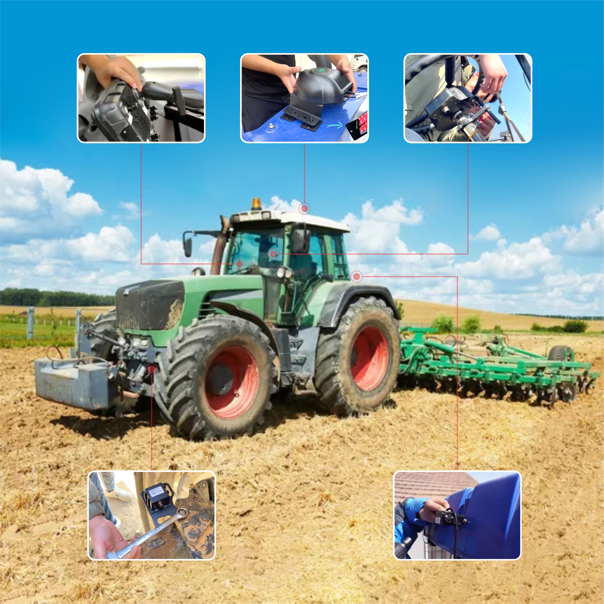 Gps Agricultural Machinery Equ - Agriculture Farming Services incelemesi ve fiyatı