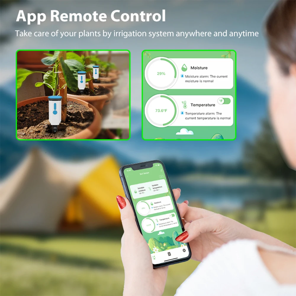 Haozee Tuya Smart WiFi Soil Mo - Soil Moisture Sensor incelemesi ve fiyatı