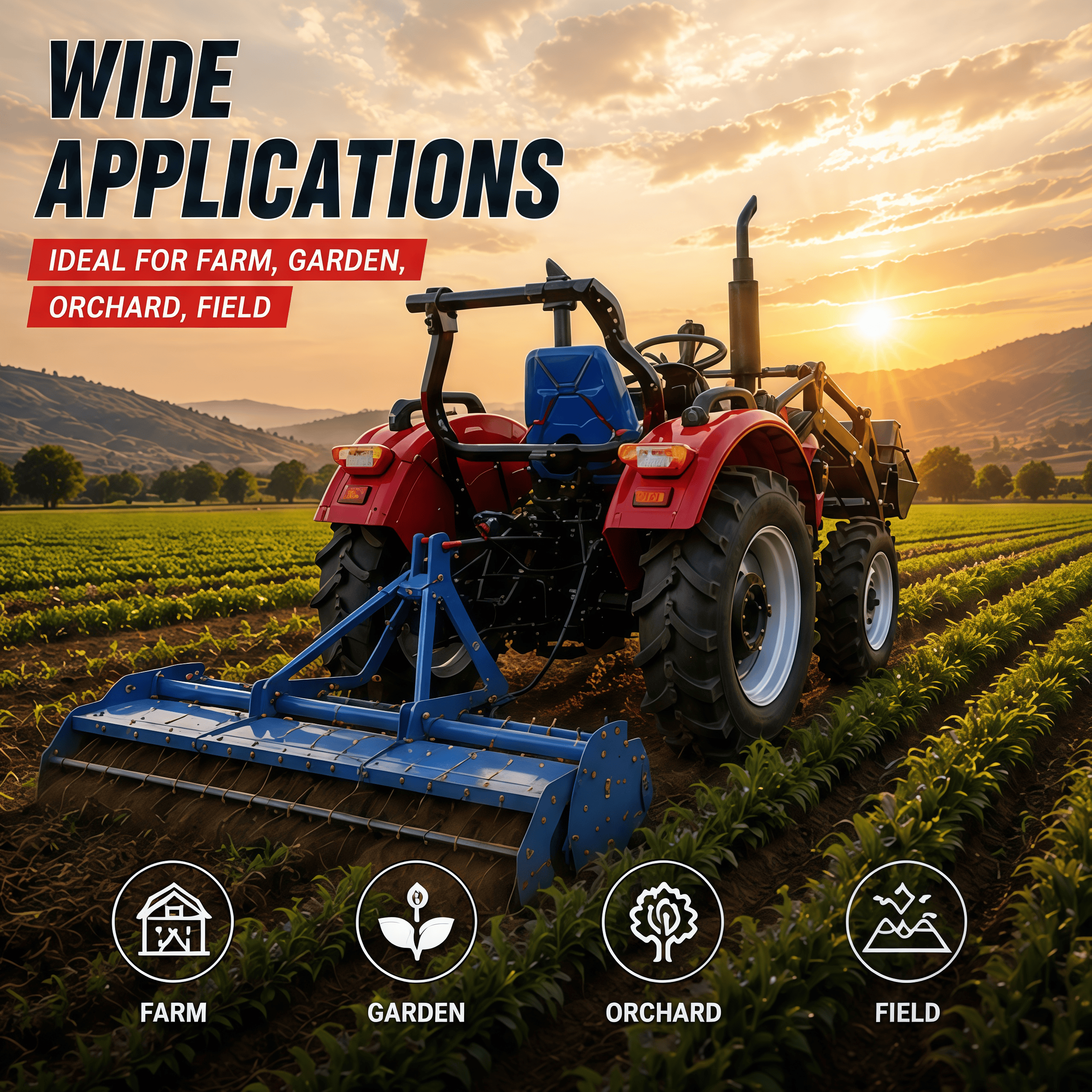 Custom 30-50HP Farm Tractor Co - Agriculture Farming Services incelemesi ve fiyatı