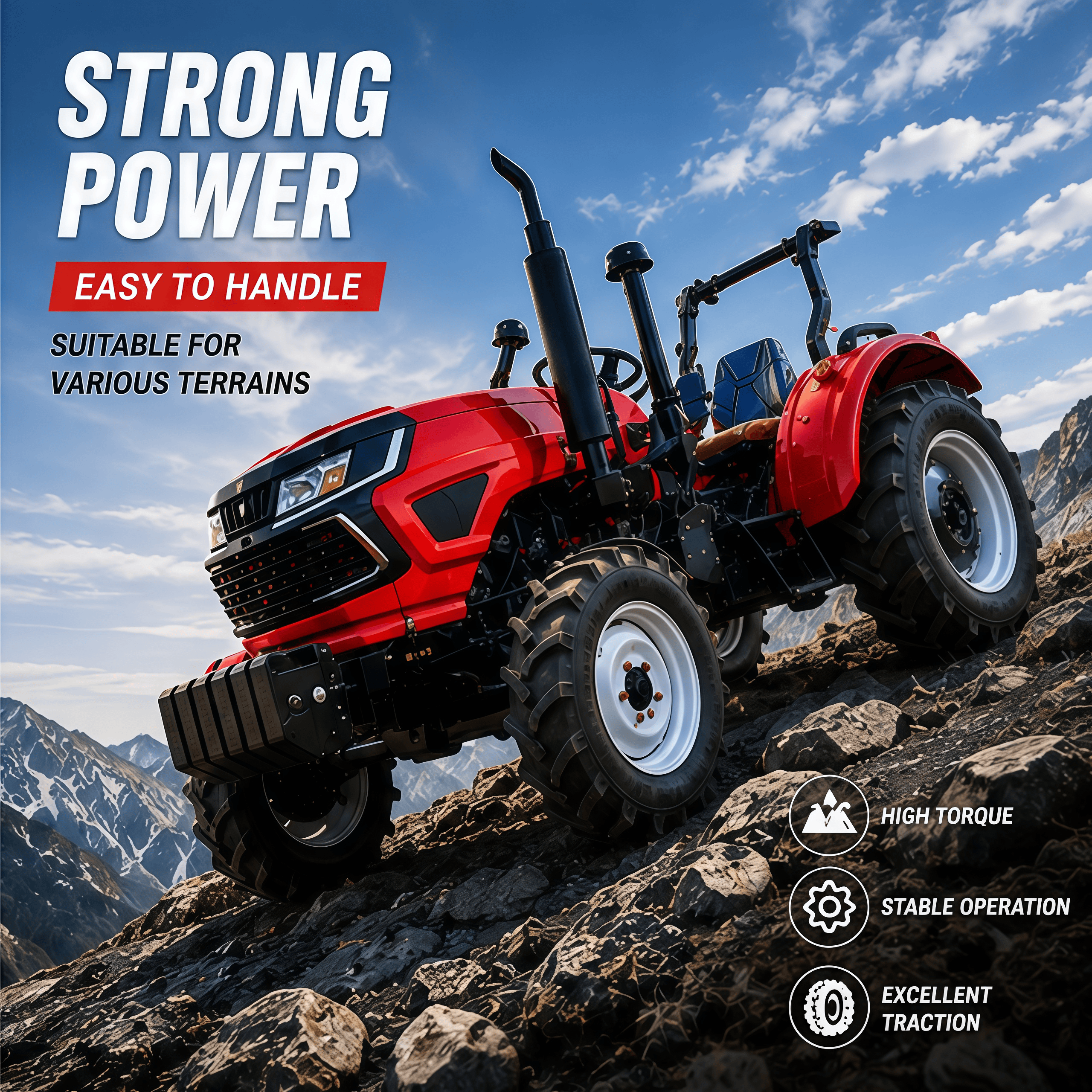 Custom 30-50HP Farm Tractor Co - Agriculture Farming Services incelemesi ve fiyatı