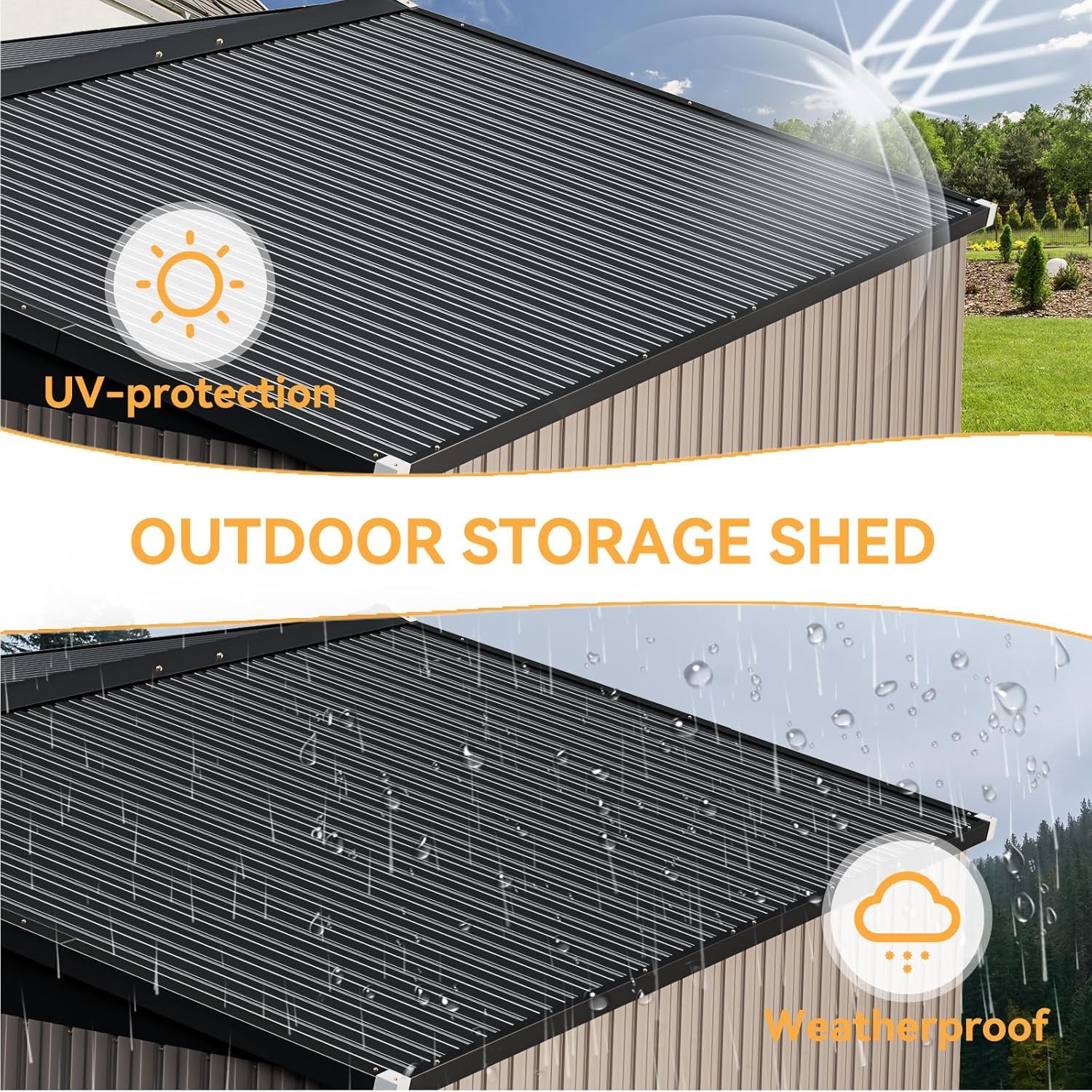 10 x 12FT Outdoor Storage Shed - Farming For Agriculture incelemesi ve fiyatı