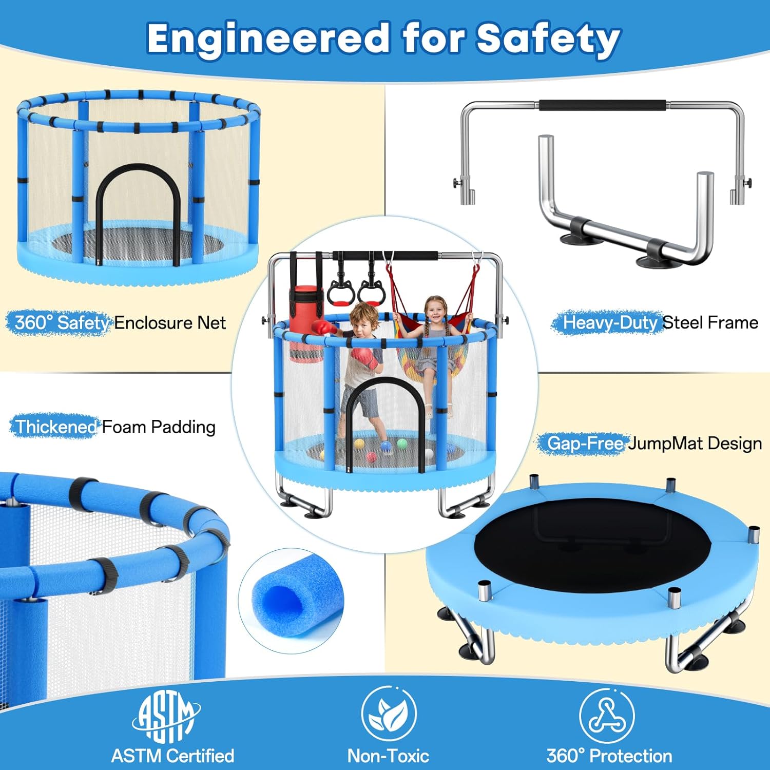 Toddler Trampoline,Trampoline  - Farming For Agriculture incelemesi ve fiyatı