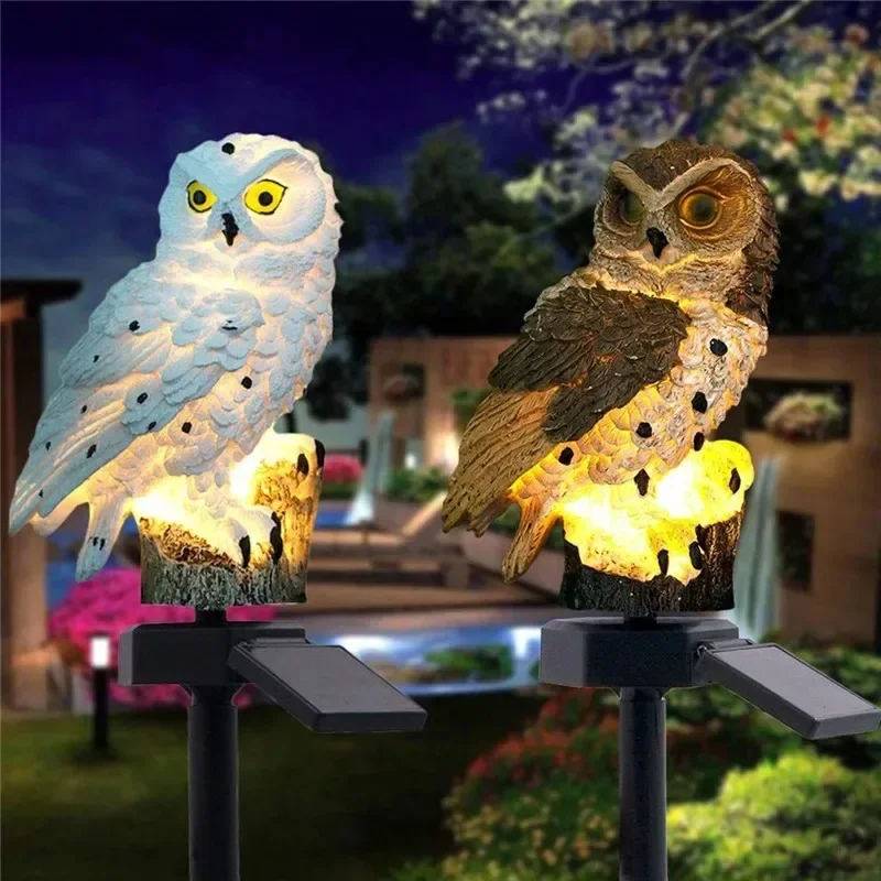 Solar Owl Statue Garden Light  - Farming For Agriculture incelemesi ve fiyatı