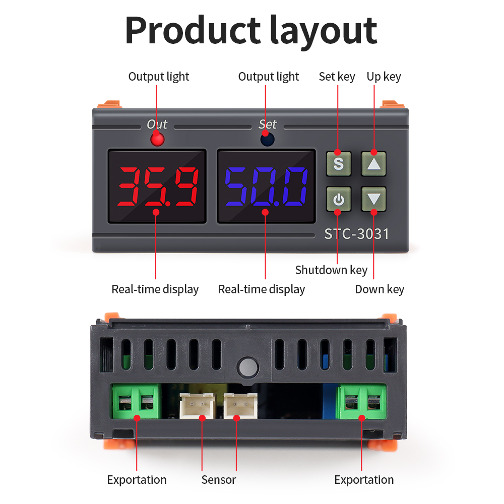 STC-3029 / 3030 / 3031 Moistur - Soil Moisture Sensor incelemesi ve fiyatı