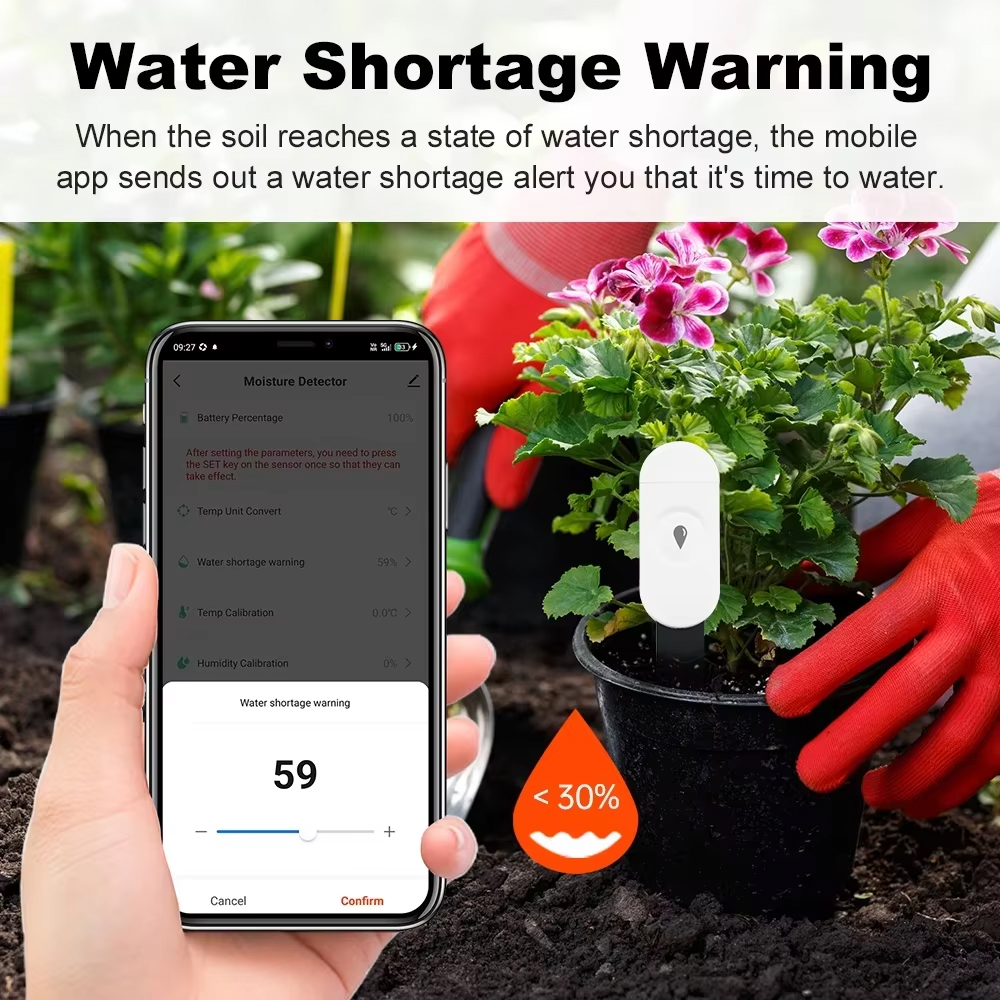 Tuya Zigbee Temperature Humidi - Soil Moisture Sensor incelemesi ve fiyatı