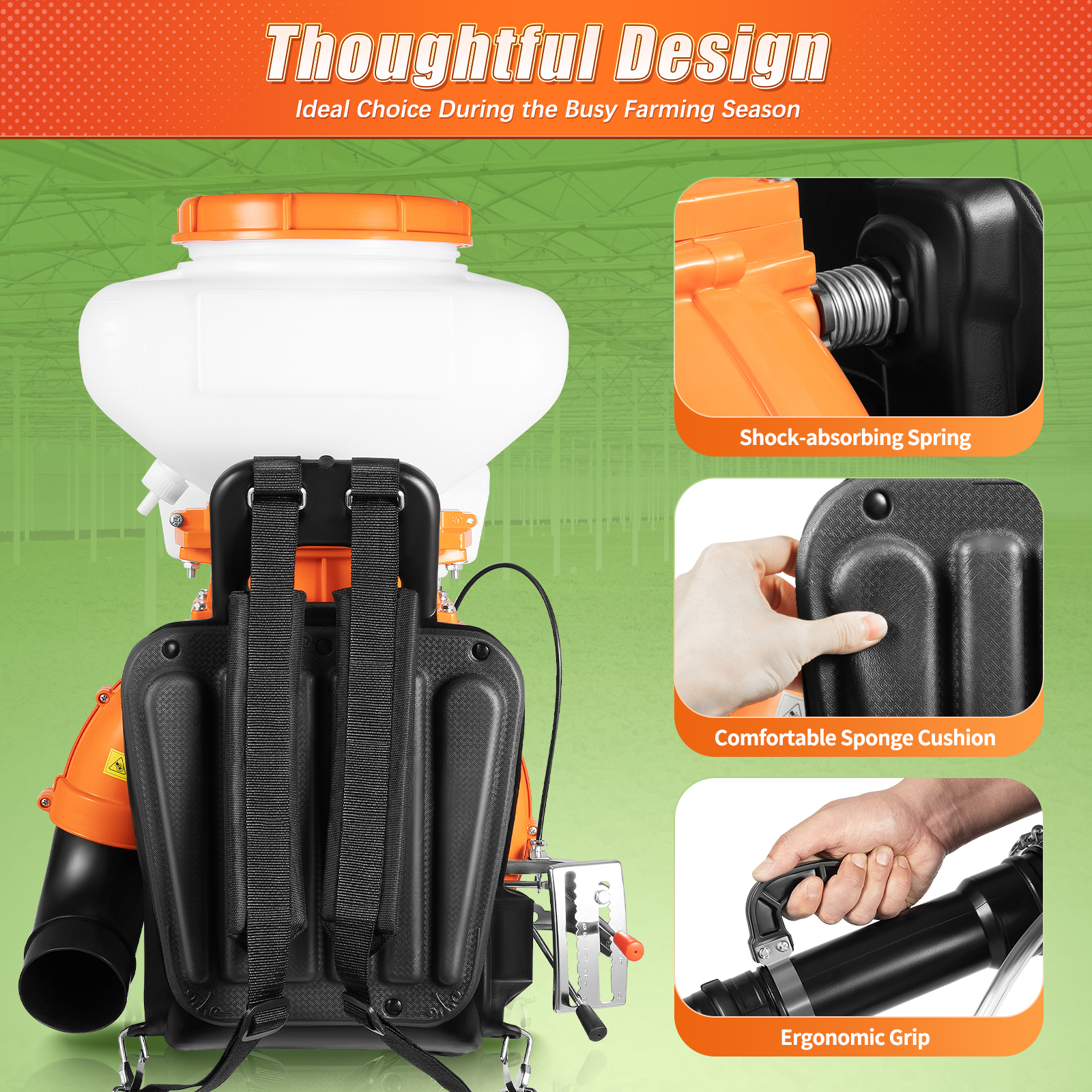 Sprayer Backpack 14L High-Pres - Agriculture.Farming Design incelemesi ve fiyatı