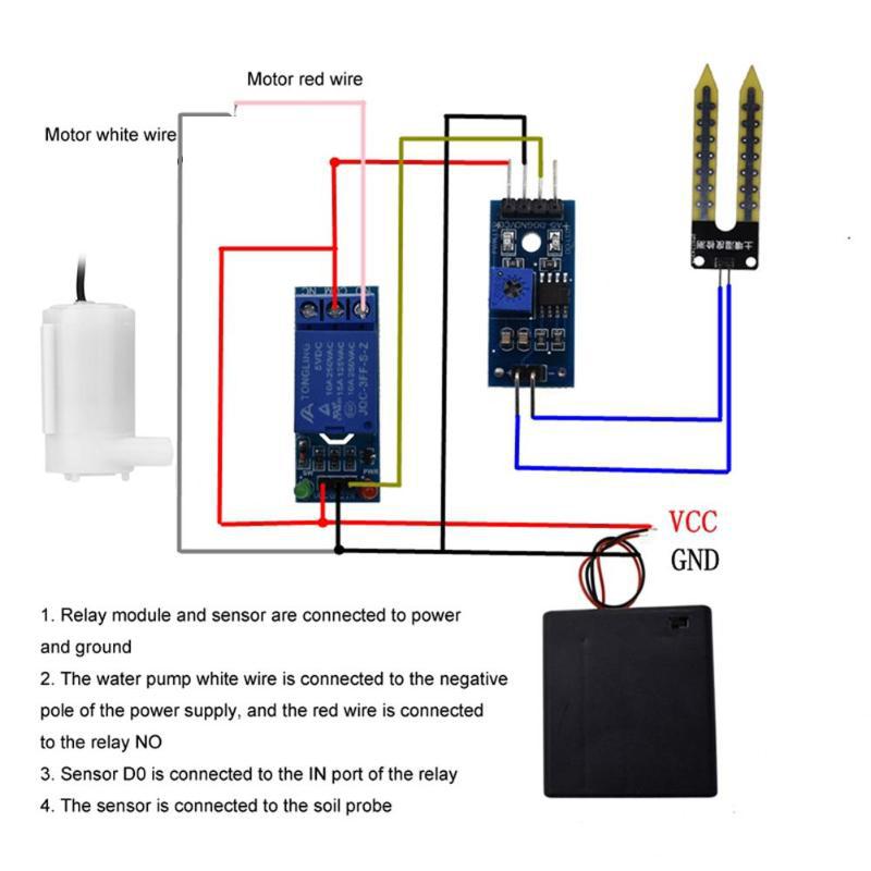 Automatic Irrigation Garden Ki - Soil Moisture Sensor incelemesi ve fiyatı