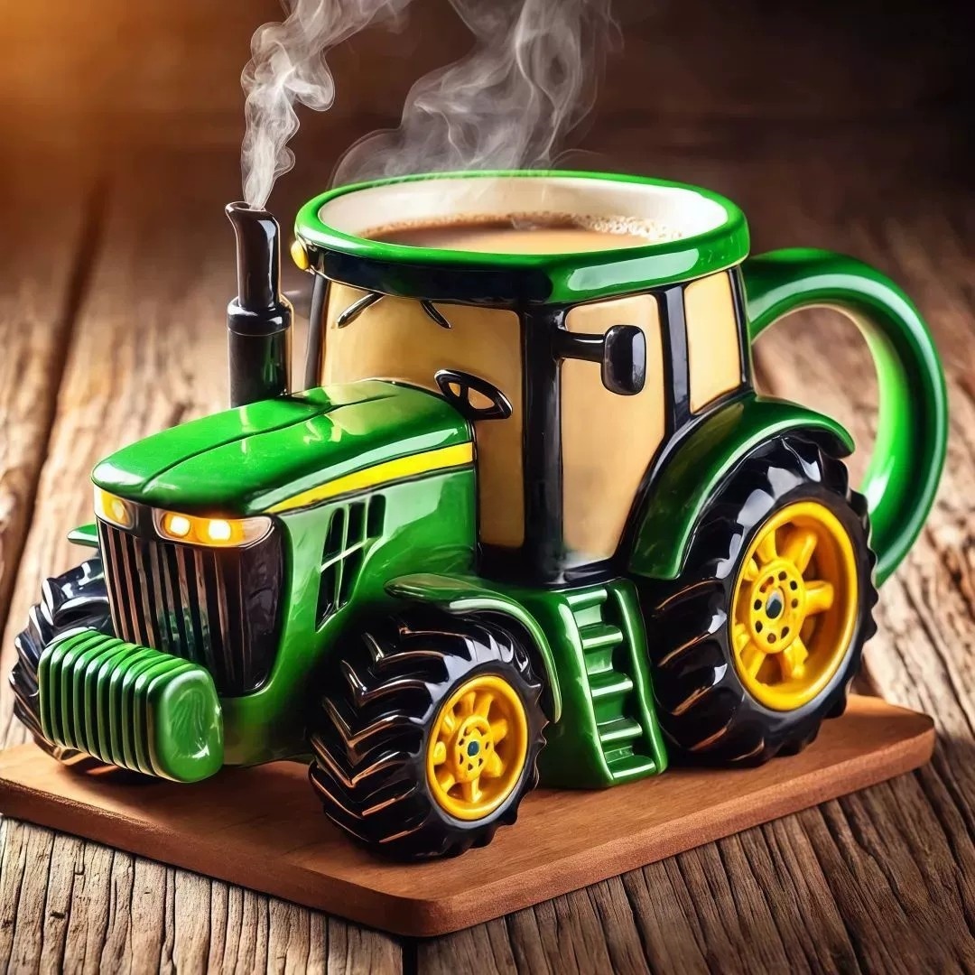 Vintage Green Tractor Farm Equ - Agriculture.Farming Design incelemesi ve fiyatı