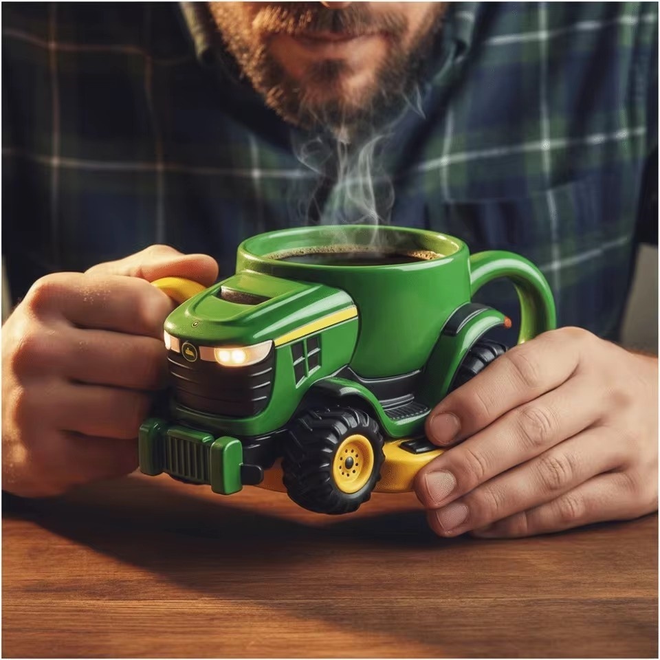 Vintage Green Tractor Farm Equ - Agriculture.Farming Design incelemesi ve fiyatı