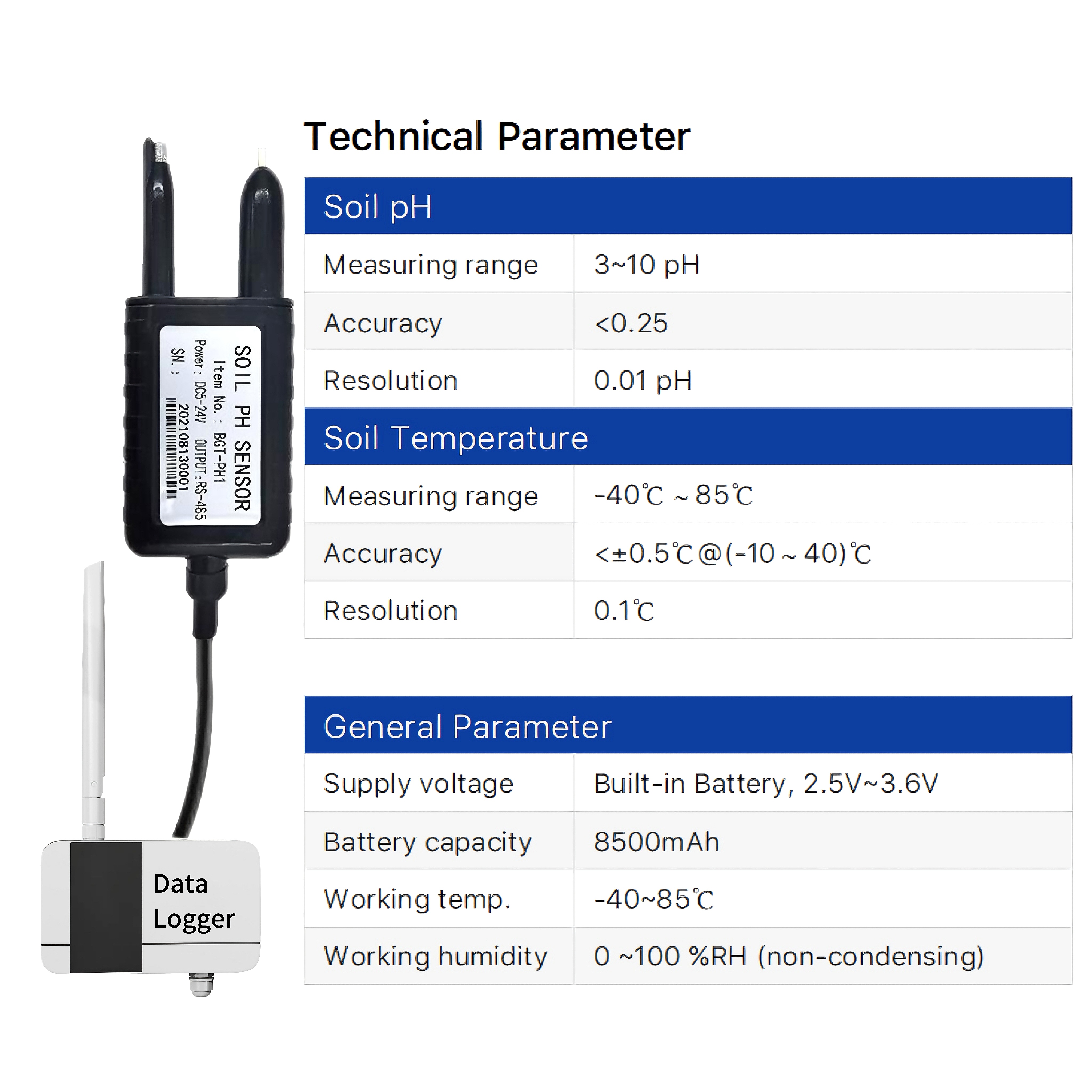BGT Low Power Wireless IoT Soi - Soil Moisture Sensor incelemesi ve fiyatı
