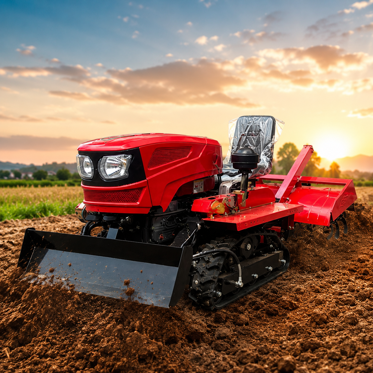 Customized Compact Farm Tracto - Agriculture Farming Services incelemesi ve fiyatı